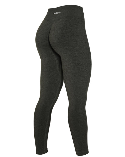 AUROLA CAMO Collection Workout Leggings for Women Subtle Logo Seamless  Scrunch Gym Tights Yoga Running Active Pants