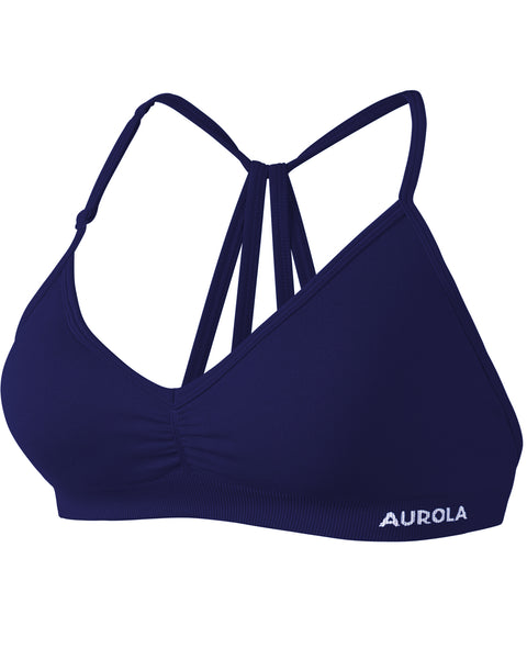Mua AUROLA Moon Seamless Halter Backless Sport Bra for Women Adjustable  Padded Active Workout Gym Yoga Crop Tank Top trên  Mỹ chính hãng 2024