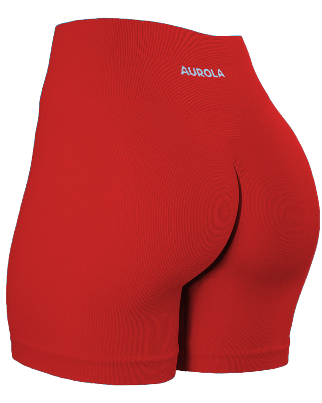 AUROLA Power Shorts - Flame Red / XS