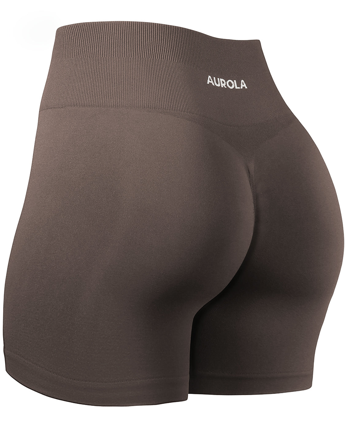 AUROLA Dream Collection Workout Shorts for Women High Waist Seamless  Scrunch Athletic Running Gym Yoga Active Shorts Black, Asphalt Grey,  X-Small
