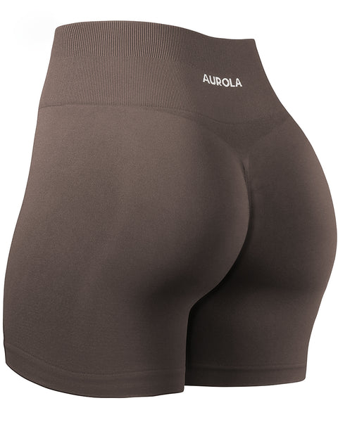 AUROLA Dream Collection Workout Shorts for Women High Waist Seamless  Scrunch Athletic Running Gym Yoga Active Shorts Black. Size: S 32.99 -  Quarter Price