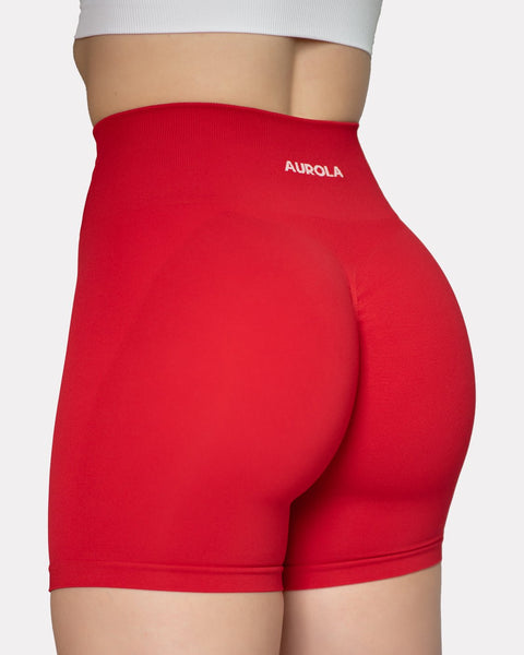 Alphalete Aurola Workout Shorts Orange Size M - $28 - From Thriftwithju