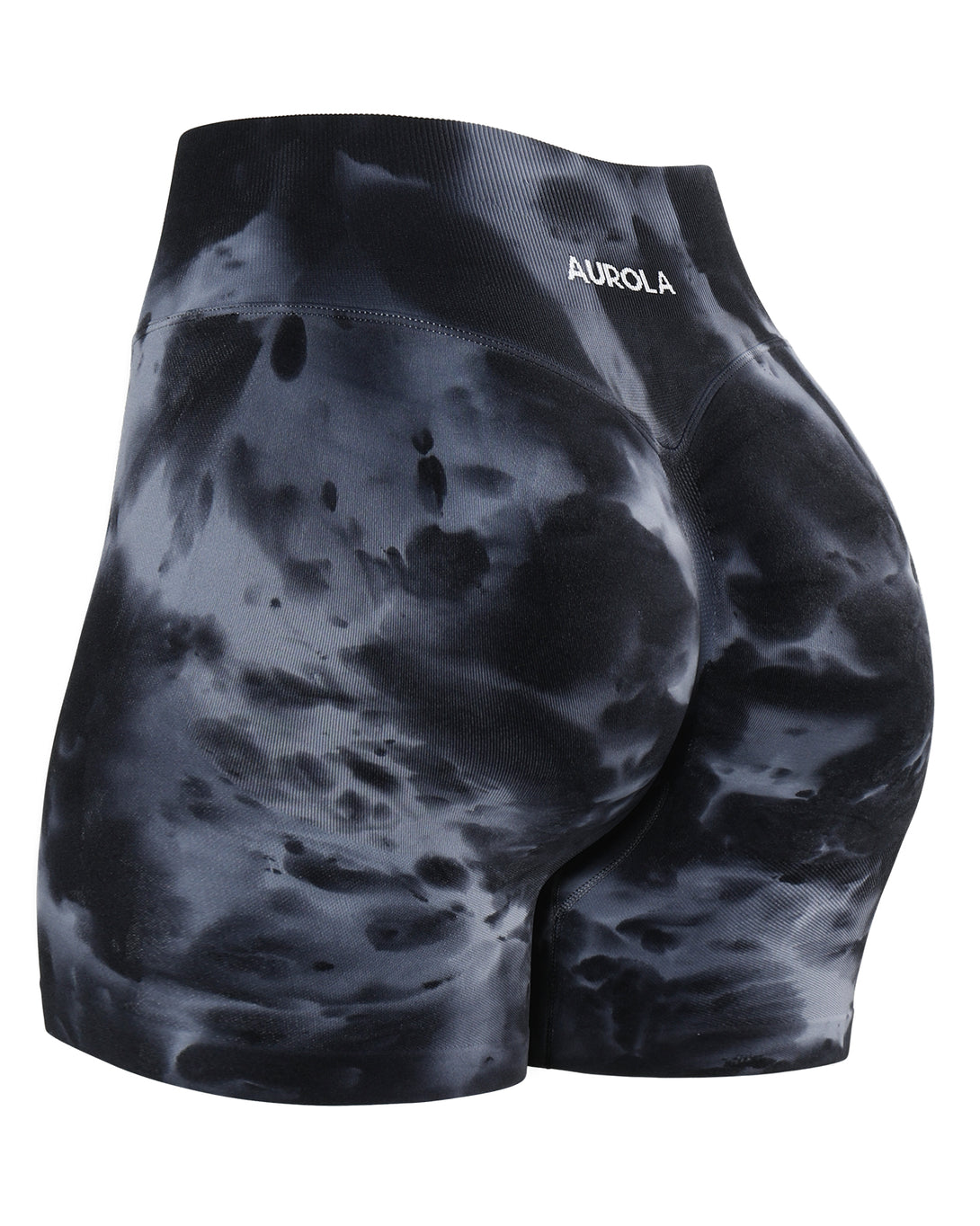 AUROLA Influence  workout Tie Dye Shorts