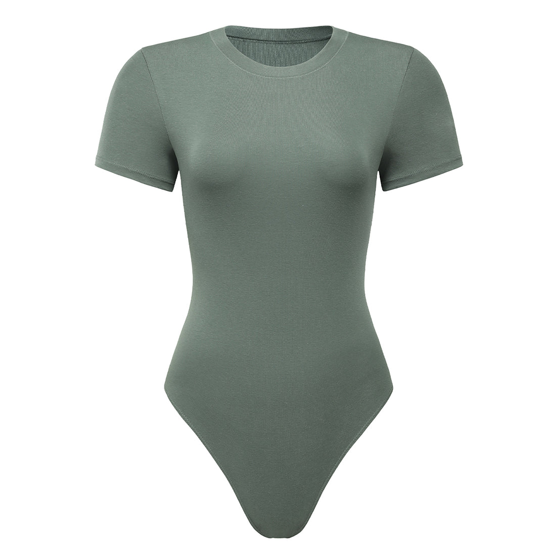 AUROLA Everyday Collection Crew Neck Bodysuits Shirts