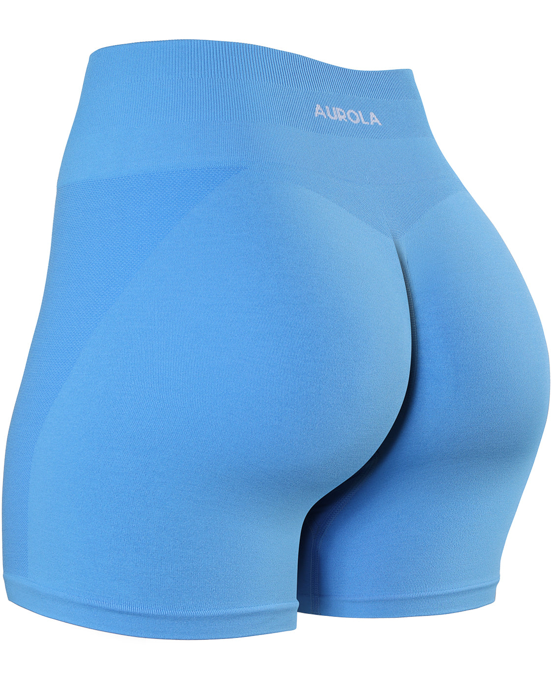 AUROLA Intensify Short Women's Athletic Seamless High Waisted Running  Sporty Gym Fitness Yoga Elastic Workout Shorts 3.6 - ShopStyle