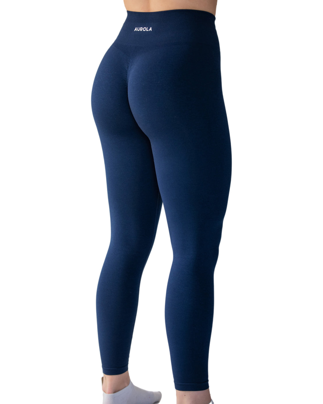 Aurola Gym Shortswomen's High Waist Yoga Shorts - Scrunch Butt Lifting  Nylon Spandex Gym Leggings